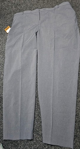 Farah mens grey trousers - grey, waiat