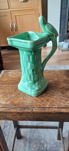 Vintage green wade jug - , with