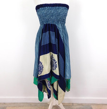 Blue Silk Patchwork