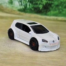 Hot Wheels VW Golf GTi Diecast Model Car 1/64 (2) Used Condition 
