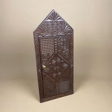 Carved corner medicine cabinet - corner,