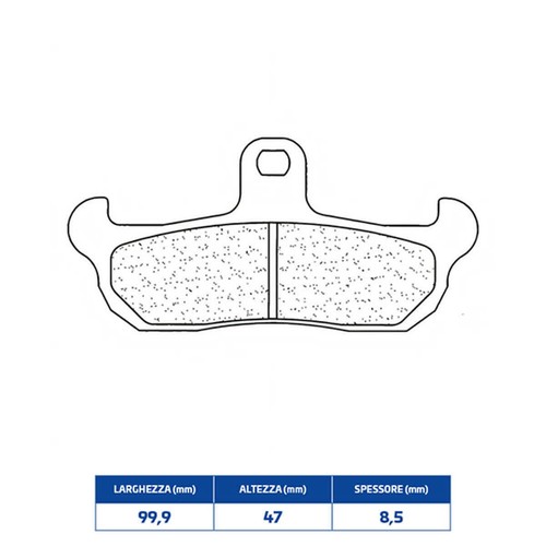 Sintered brake pads - sintered,