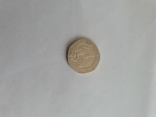 20p isle man rushen abbey - of,