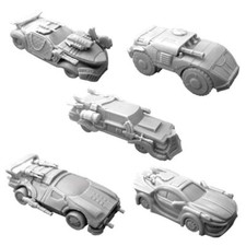 Miniatures set car - 4:,