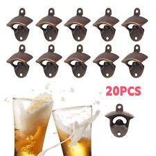 Wall Mounted Beer Bottle Opener, Cast Iron Bottle Opener Wall Mounted, Rustic