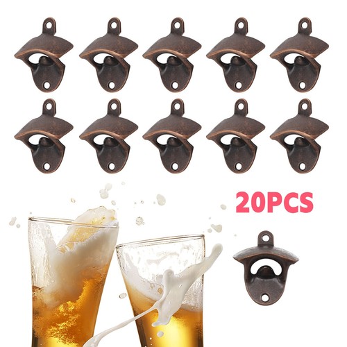 Wall mounted beer bottle - mounted,