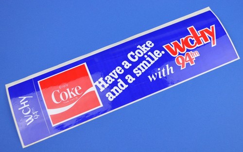 Large coca cola coke sticker - coca,