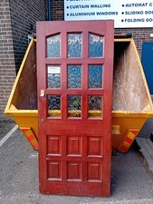 Reclaimed Solid Mahogany Front Door