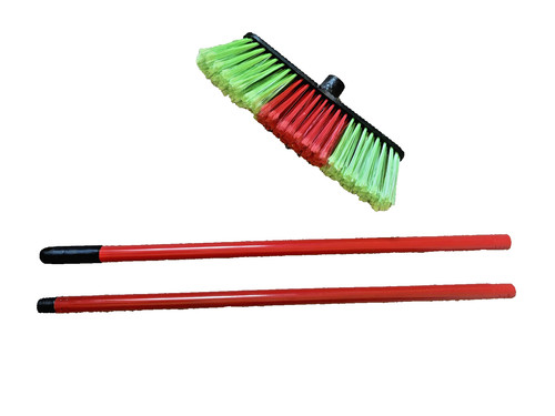 Soft indoor broom with - soft,