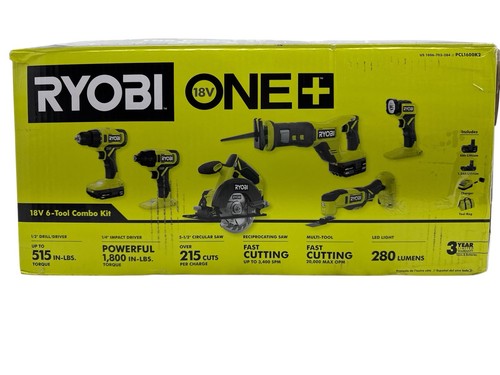 Ryobi one 18v - 6-tool, combo