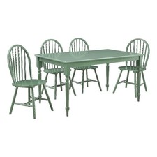 Maklaine Wood Farmhouse 5pc