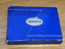 Vintage Waddingtons Canasta