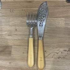 Victorian Silver Fish Servers