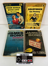 Vintage James Bond Book Bundle
