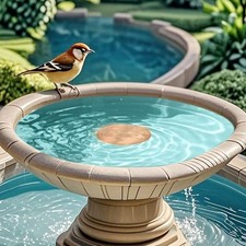Triple-Point Support Bird Bath