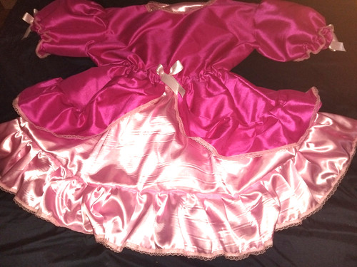 Adult baby sissy - pink, &