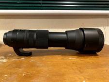Sigma lens 150-600mm F/5-6.3