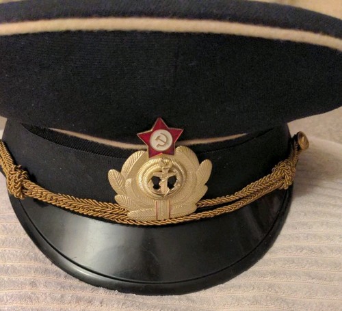 Ussr navy vintage officer - ussr, hat