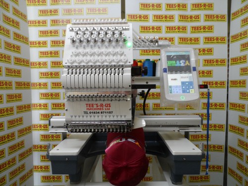 Cap and flat - flat, embroidery