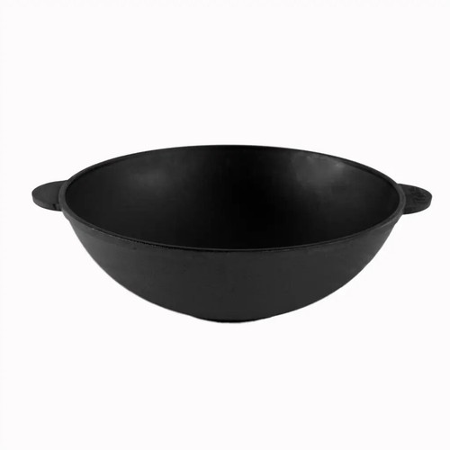 Cast iron wok pan 7 - wok, 3.7