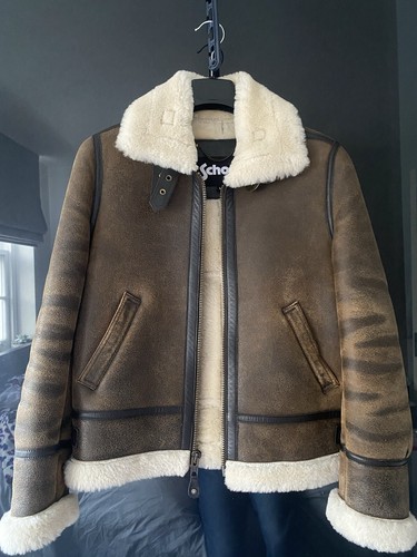 Schott nyc sheepskin - schott, authentic