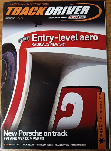 Track driver car magazine - driver,