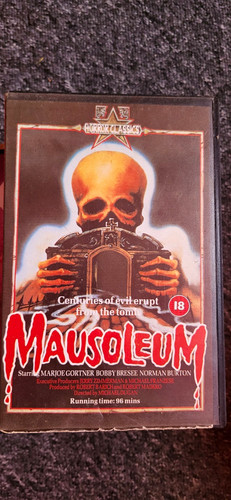 Mausoleum vhs terminator a - mausoleum, 3,