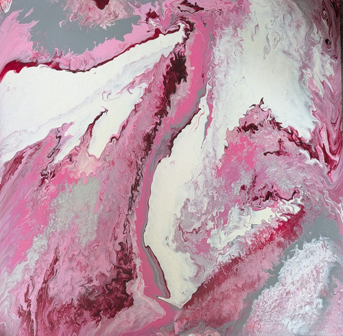 Abstract pink grey white - pink,
