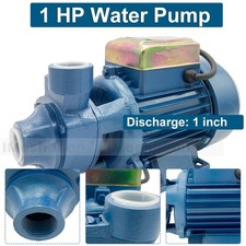1HP Clear Water Pump Electric