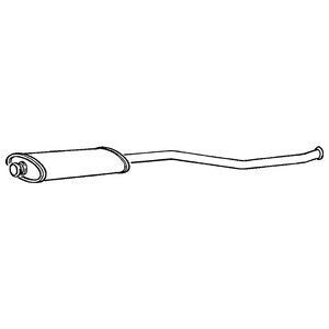 Klarius centre pipe silencer - centre,
