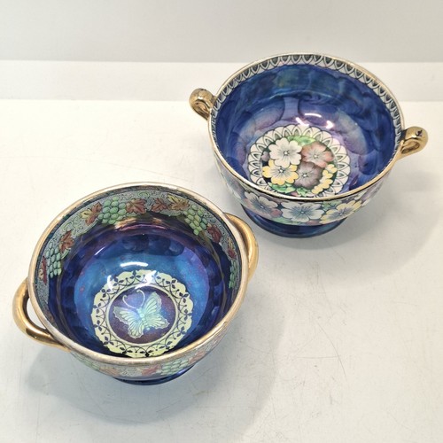 Maling lusterware sugar - sugar, bowls