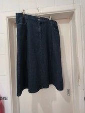 COTTON TRADERS  DENIM SKIRT
