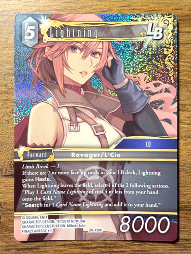 Final fantasy tcg opus - final, 26