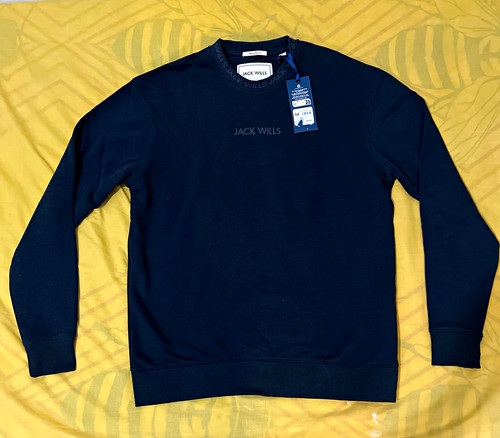 Jack wills black relaxed fit - jack,