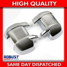 CHROME WING MIRROR COVER PROTECTORS FOR PEUGEOT BOXER CITROEN JUMPER (2025 ON)
