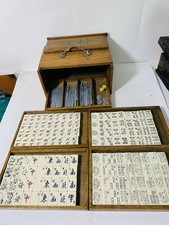 Mahjong Set 144 Tiles & Metal