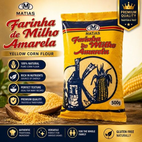 Matias yellow corn - yellow, flour