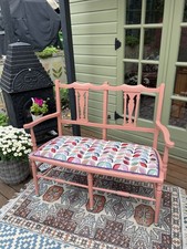 Two Seater Bench Painted