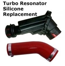 VOLVO XC90 XC70 S60 V70 Resonator Turbo Boost Charger Intake Hose Pipe Duct Red