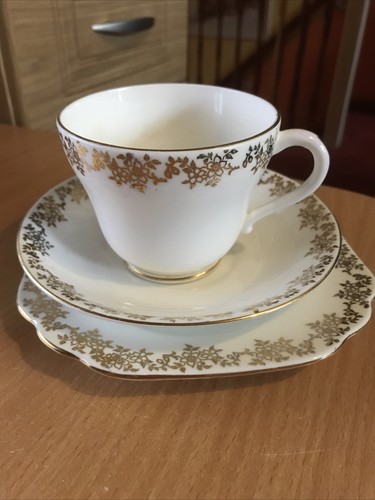 Stanley fine bone china trio - bone,