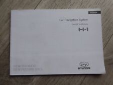 HYUNDAI H-1 i800 NAVIGATION HANDBOOK OWNERS MANUAL 2016-2020