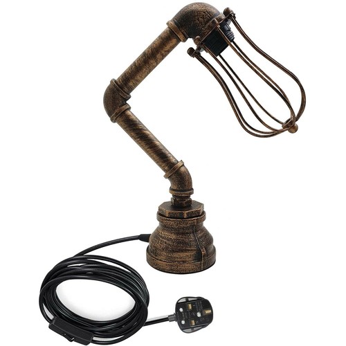 Table lamp bedside industrial - bedside,