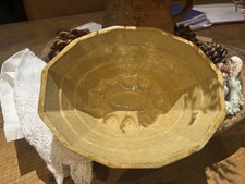 Vintage Ceramic Scalloped Victorian Earthenware Jelly Mould