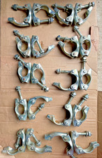 10 x Scaffolding Scaffold Fitting SWIVEL DOUBLE Coupler Clamp FREE DELIVERY