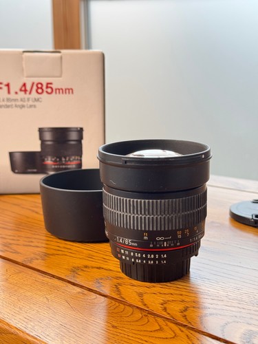 Samyang 85mm nikon f - samyang,