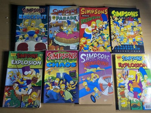 Simpsons tpb comics - x,