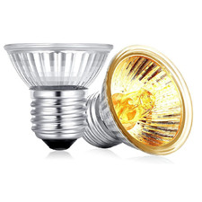 UVA+UVB Reptile Heat Basking Light Bulb Lamp Clip For Turtle Tortoise Lizard 50W