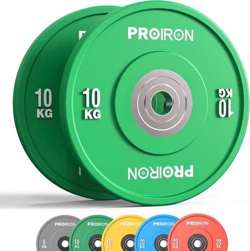 Proiron olympic rubber bumper - rubber,