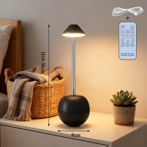 Modern led table lamp - table, usb