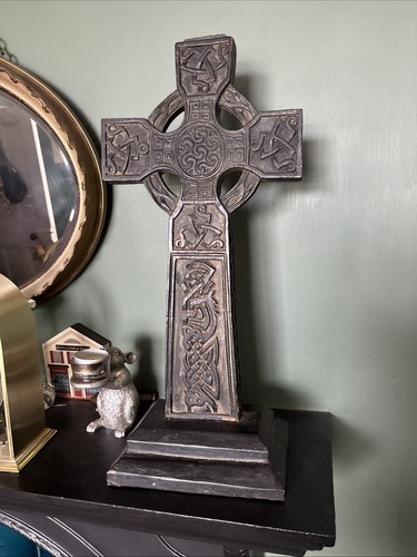 Large antique hand carved - large,